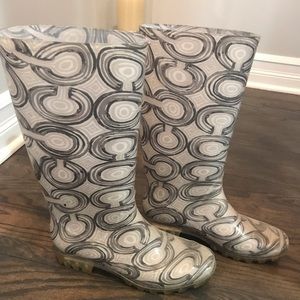Coach Rain Boots
